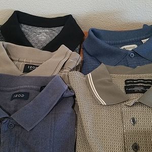Set of 5 SS Polo/Golf Shirts